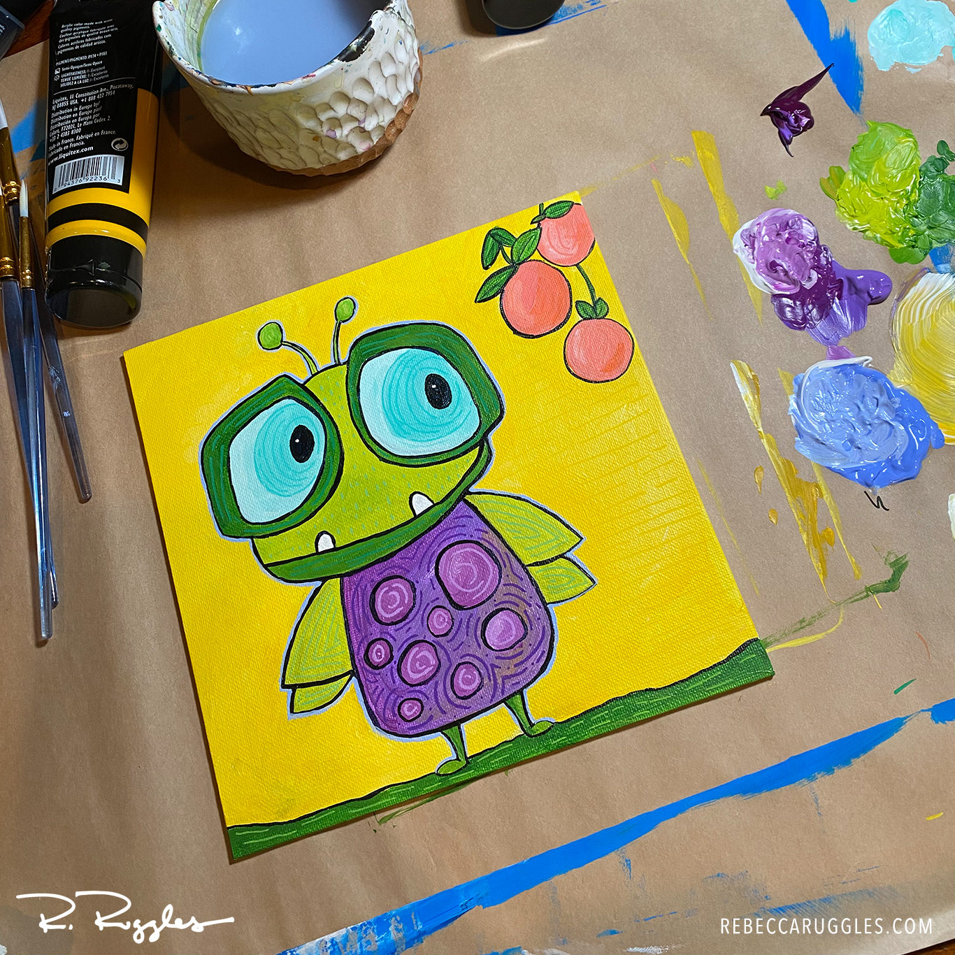 Little Bug Painting