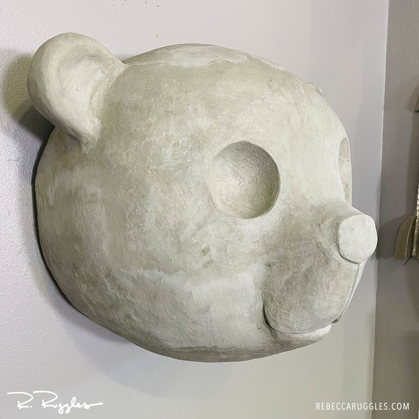 Dry Panda Sculpture